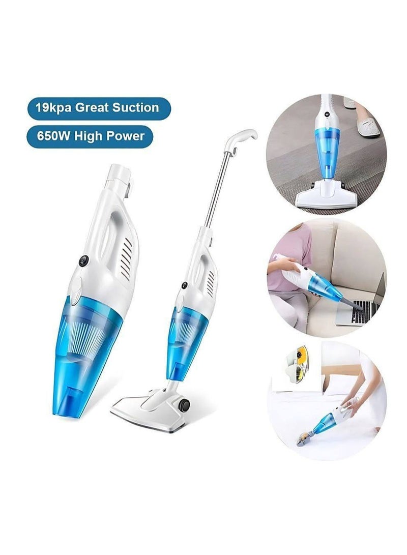 JAMAKY 2-in-1 Electric Upright Vacuum Cleaner, 500W, 800ml, Model 1604 - Image 3